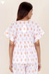 Cambric Cotton Top In Block Print