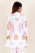 Cambric Cotton Pintuck Top In Block Print