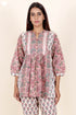 Cambric Cotton Top In Block Print