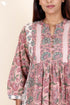 Cambric Cotton Top In Block Print