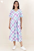 Khaadi Cotton Dress in Checks