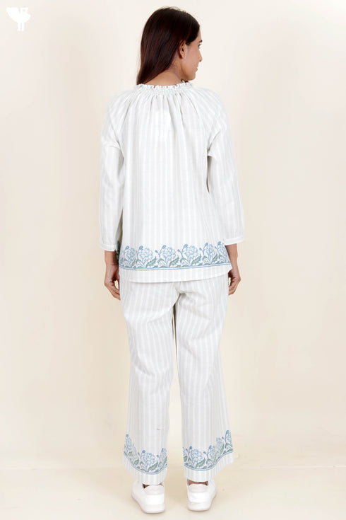 Khaadi Co-Ord Set In Block Print