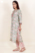 Chanderi Silk Kurta InBlock Print
