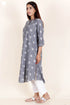 Ikat Cotton Kurta