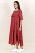 Khaadi Cotton Handkerchief Dress in Block Print