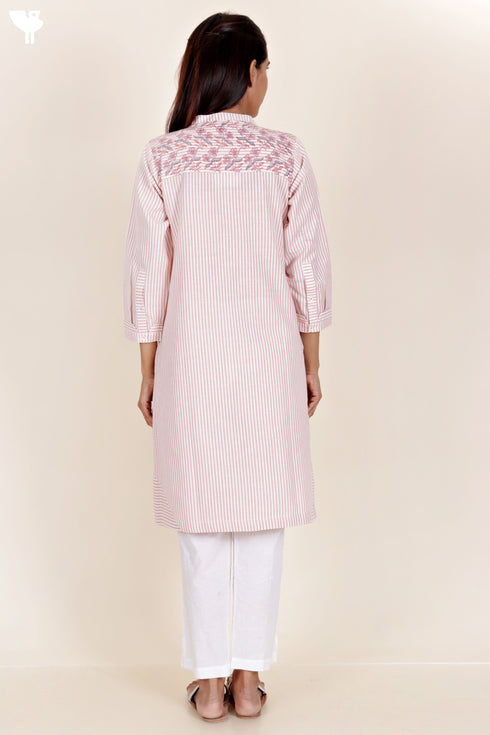 Khaadi Cotton Kurta In Block Print