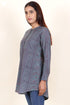 Khaadi Cotton Mandarin Top In Block Print