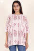 Khaadi Cotton Poncho Top In Block Print