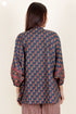 Cambric Cotton Top In Block Print