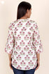 Mulmul Cotton Top In Block Print