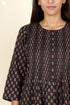 Cambric Cotton Dress In Block Print