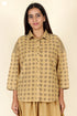 Khaadi Cotton Shirt in Block Print