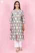 Ikat Cotton Kurta