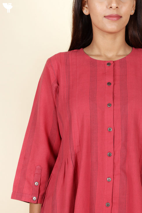 Khaadi Cotton Shirt Dress
