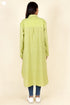Khaadi Cotton Lime Dress In Block Print