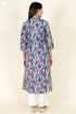 Cambric Cotton Dress With Block Print