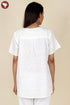 Cambric Cotton White Chikankari Top