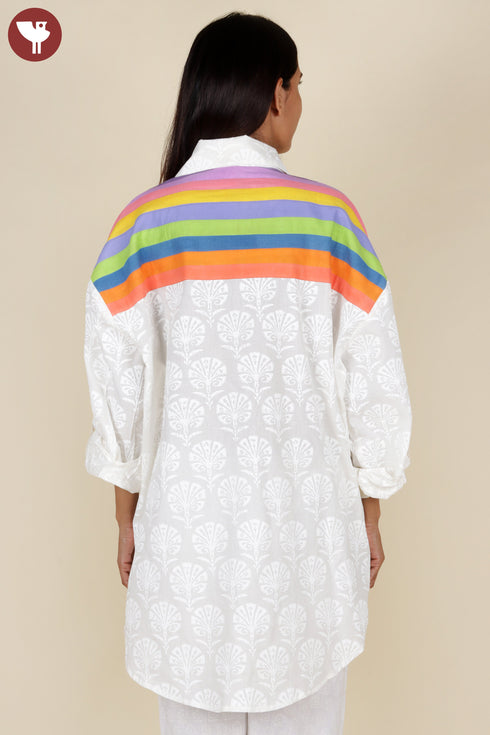 Cambric Cotton Chikankari Top