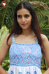 MulMul Cotton Dress in Floral Block Print