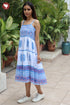 MulMul Cotton Dress in Floral Block Print