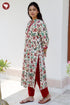 100% Cambric Cotton Floral Kurta