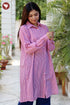 Mul Mul Cotton Pink Striped Shirt