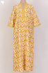 40s Cotton Kaftan In Floral Print