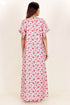 Bizzy Lizzy Zipper Kaftan In Floral Block Print
