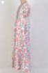 60s Cotton Kaftan In Floral Print