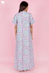 Bizzy Lizzy Kaftan in Floral Block Print