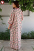 Bizzy Lizzy Peach Floral Kaftan
