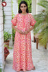 Bizzy Lizzy Front Zipper Kaftan in Floral Print