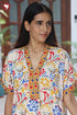 Bizzy Lizzy V-neck Kaftan in Floral Print