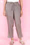 Cambric Cotton Pants in Slate Grey
