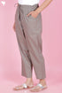 Cambric Cotton Pants in Slate Grey