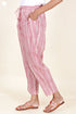 Cambric Cotton Pants in Block Print