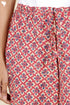 Cambric Cotton Pant In Block Print