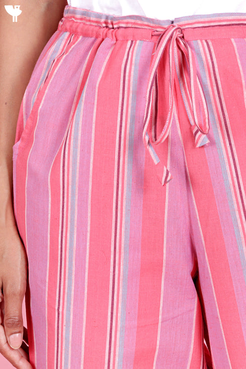 Khaadi Cotton Pants In Stripes