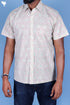 Regular Fit Cambric Cotton Men’s Half Sleeved Shirt In Block Print