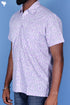 Regular Fit Cotton Men’s Half Sleeved Shirt In Block Print
