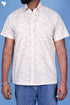Regular Fit Cotton Men’s Half Sleeved Shirt In Floral Print