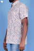 Cotton Men’s Half Sleeved Shirt In Block Print