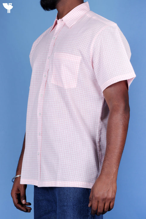 Khaadi Cotton Men’s Half Sleeved Shirt