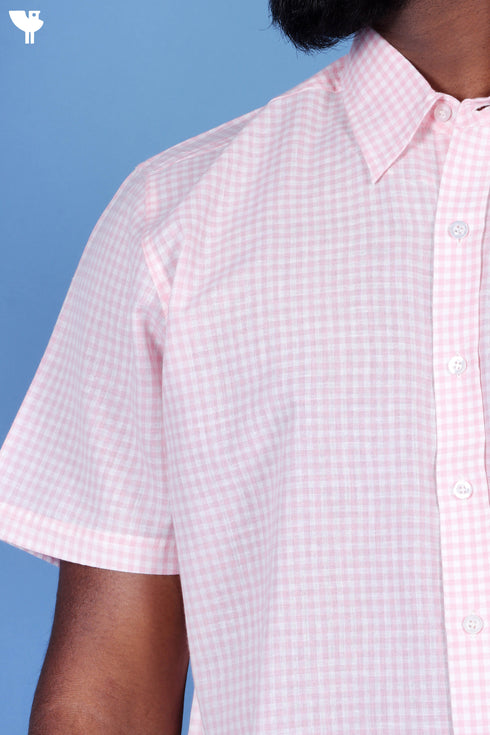 Khaadi Cotton Men’s Half Sleeved Shirt