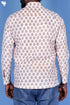 Regular Fit Cotton Men’s Full Sleeved Shirt In Block Print