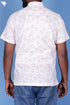 Lyocell Men’s Half Sleeved Shirt In Block Print