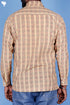 Slub Cotton Men’s Full Sleeved Shirt In Block Print