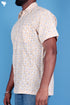 Regular Fit Cotton Men’sHalf Sleeved Shirt In Block Print