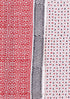 Cambric Cotton Dress Material With Kota Dupatta in Block Print