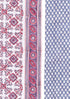 Cambric Cotton Dress Material With Kota Dupatta in Block Print